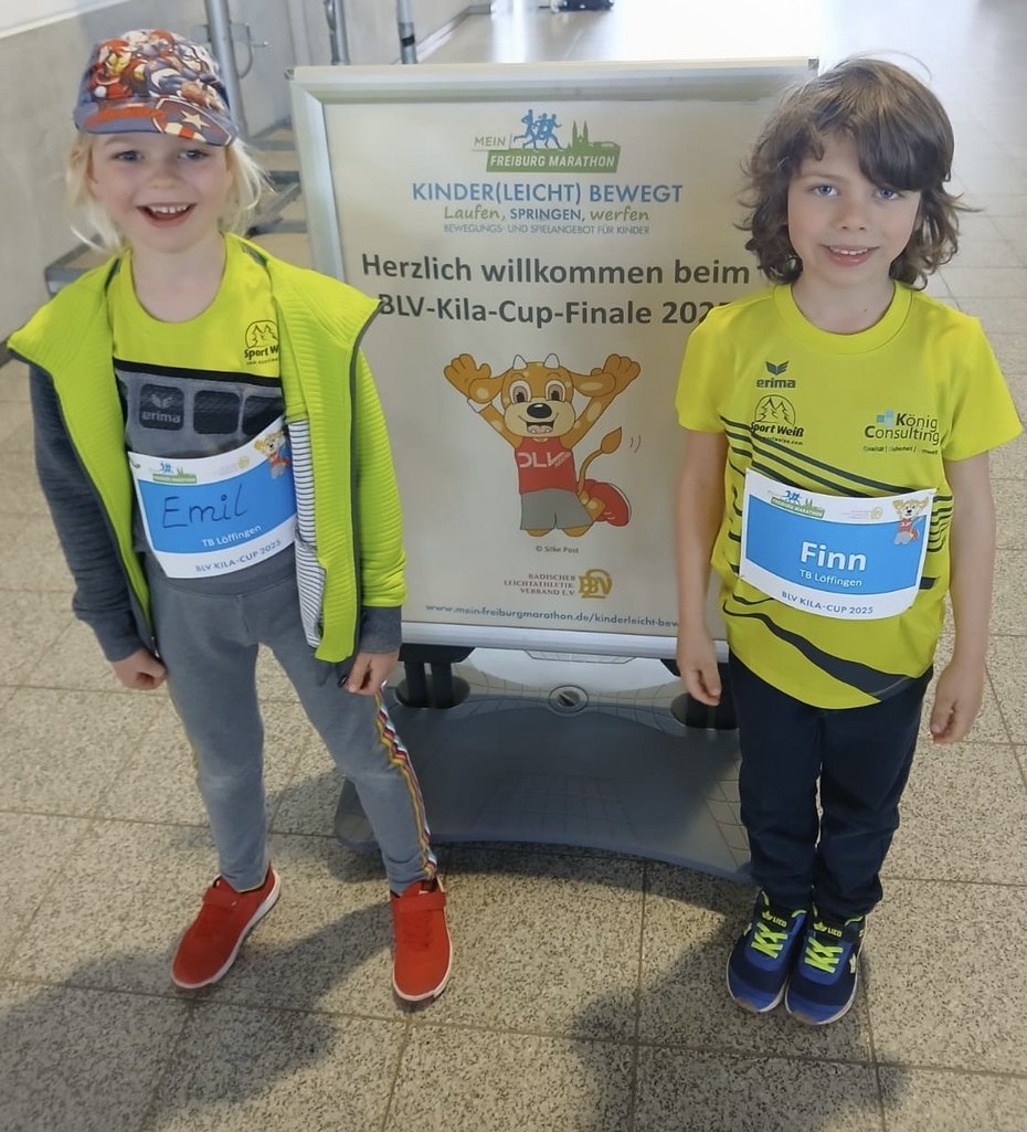 Erfolgreiche Premiere für Emil Rau und Finn Stadelmann beim KILA-Cup Finale in Freiburg.